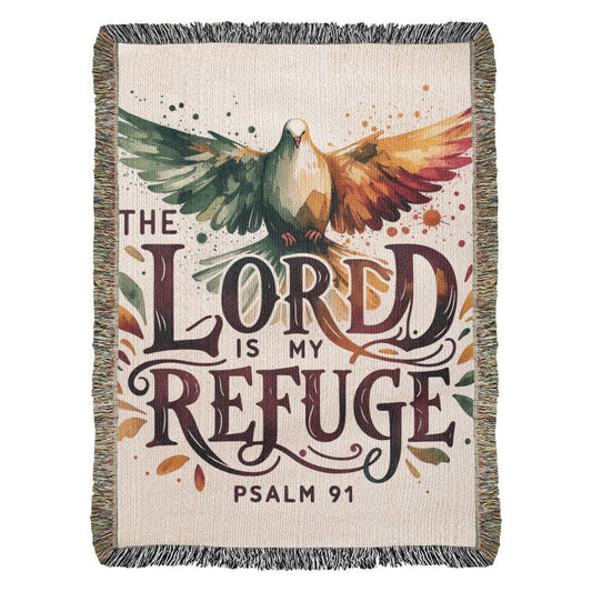The Lord Is My Refuge Blanket