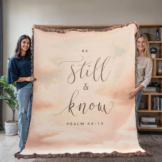 Be Still & Know Blanket