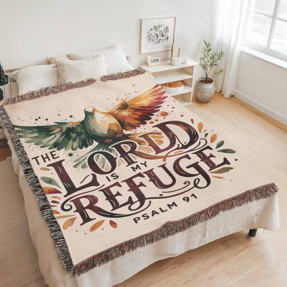 The Lord Is My Refuge Blanket