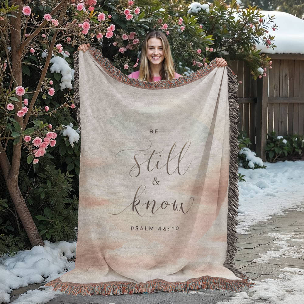 Be Still & Know Blanket