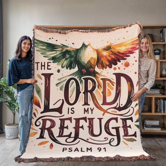 The Lord Is My Refuge Blanket